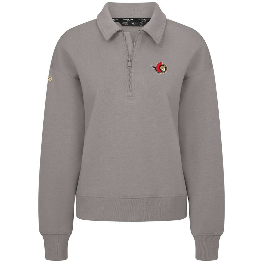 Ottawa Senators Levelwear Women's Canmore Quarter-Zip Pullover For Sale