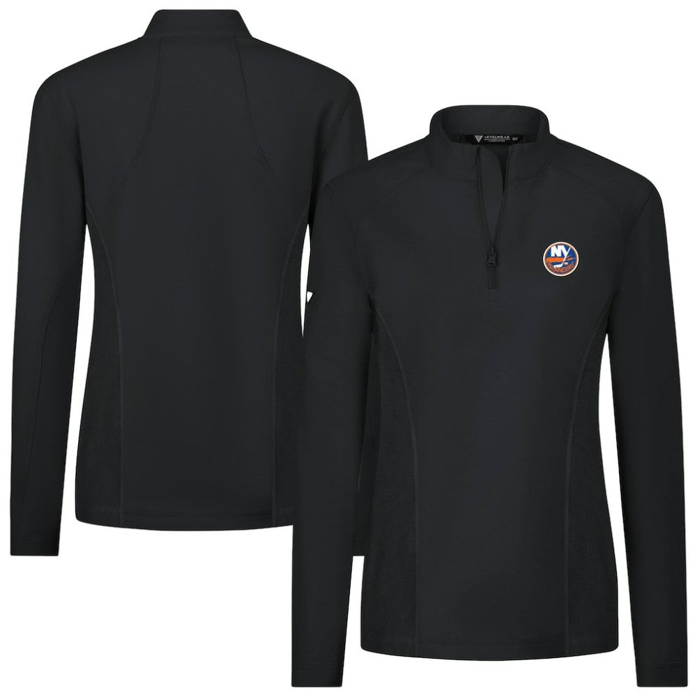 New York Islanders Levelwear Women's Upright Quarter-Zip Pullover On Sale