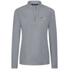 Nashville Predators Levelwear Women's Upright Quarter-Zip Pullover On Sale