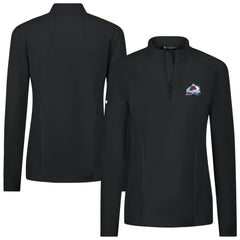 Colorado Avalanche Levelwear Women's Upright Quarter-Zip Pullover Sale