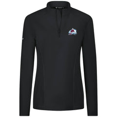 Colorado Avalanche Levelwear Women's Upright Quarter-Zip Pullover Sale