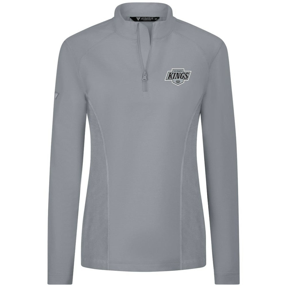 Los Angeles Kings Levelwear Women's Upright Quarter-Zip Pullover Outlet