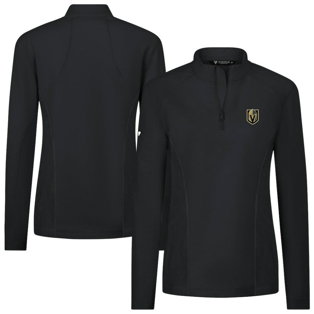 Vegas Golden Knights Levelwear Women's Upright Quarter-Zip Pullover Discount