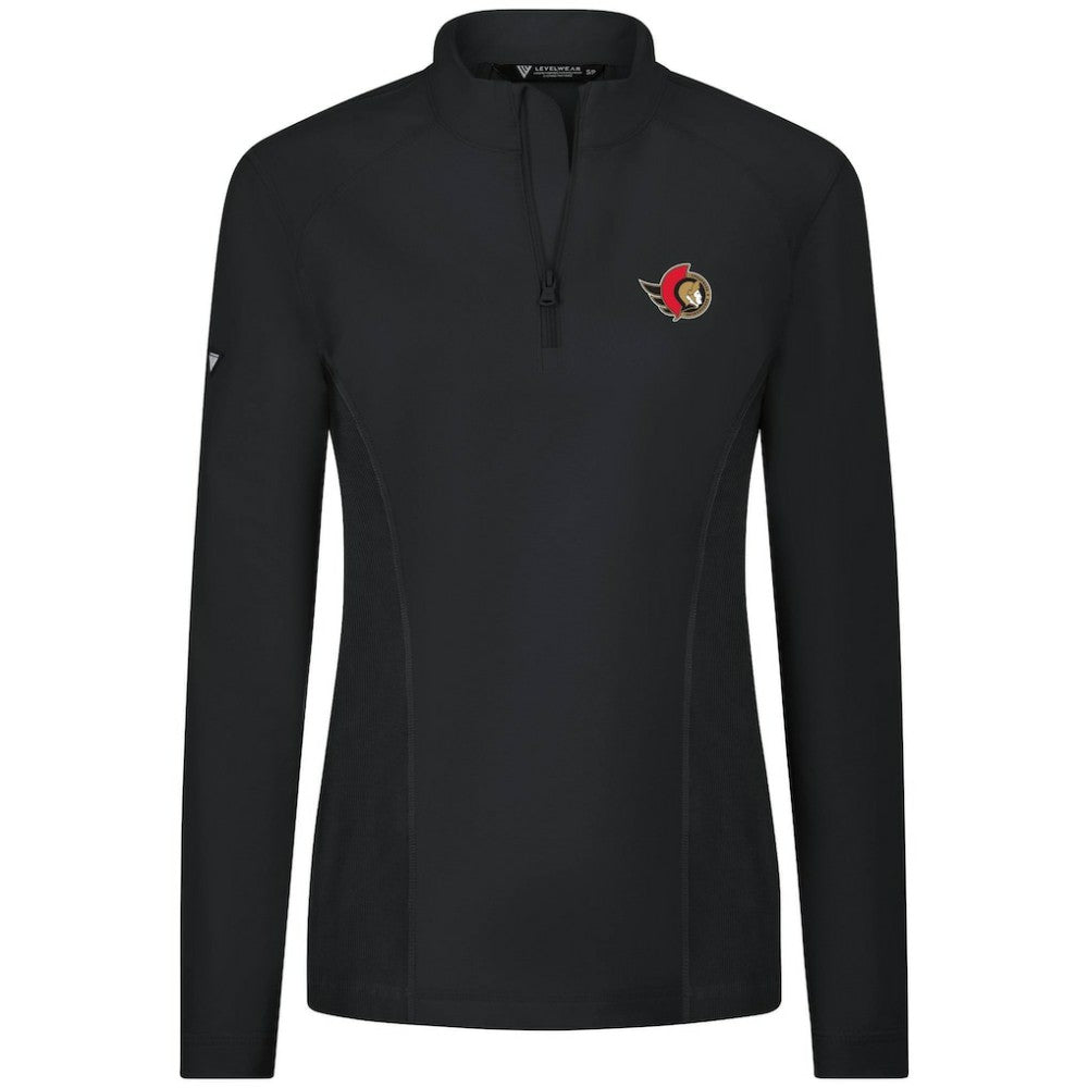 Ottawa Senators Levelwear Women's Upright Quarter-Zip Pullover Outlet