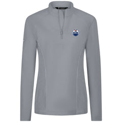 Edmonton Oilers Levelwear Women's Upright Quarter-Zip Pullover Sale