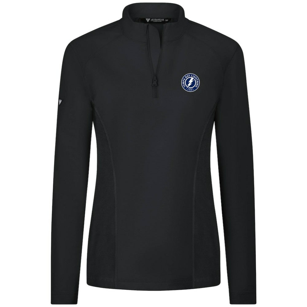 Tampa Bay Lightning Levelwear Women's Upright Quarter-Zip Pullover For Sale