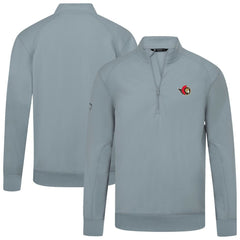 Ottawa Senators Levelwear Upright Tri-Blend Quarter-Zip Pullover Online