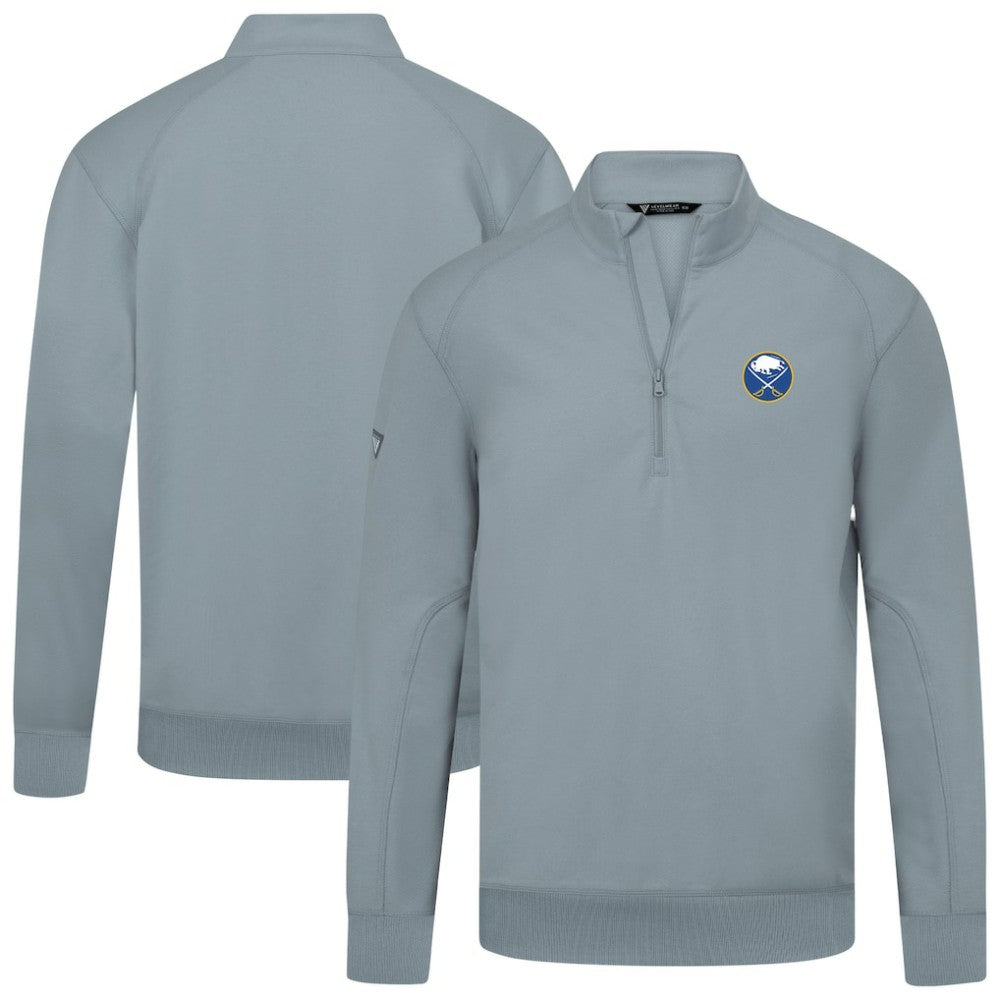 Buffalo Sabres Levelwear Upright Tri-Blend Quarter-Zip Pullover Discount
