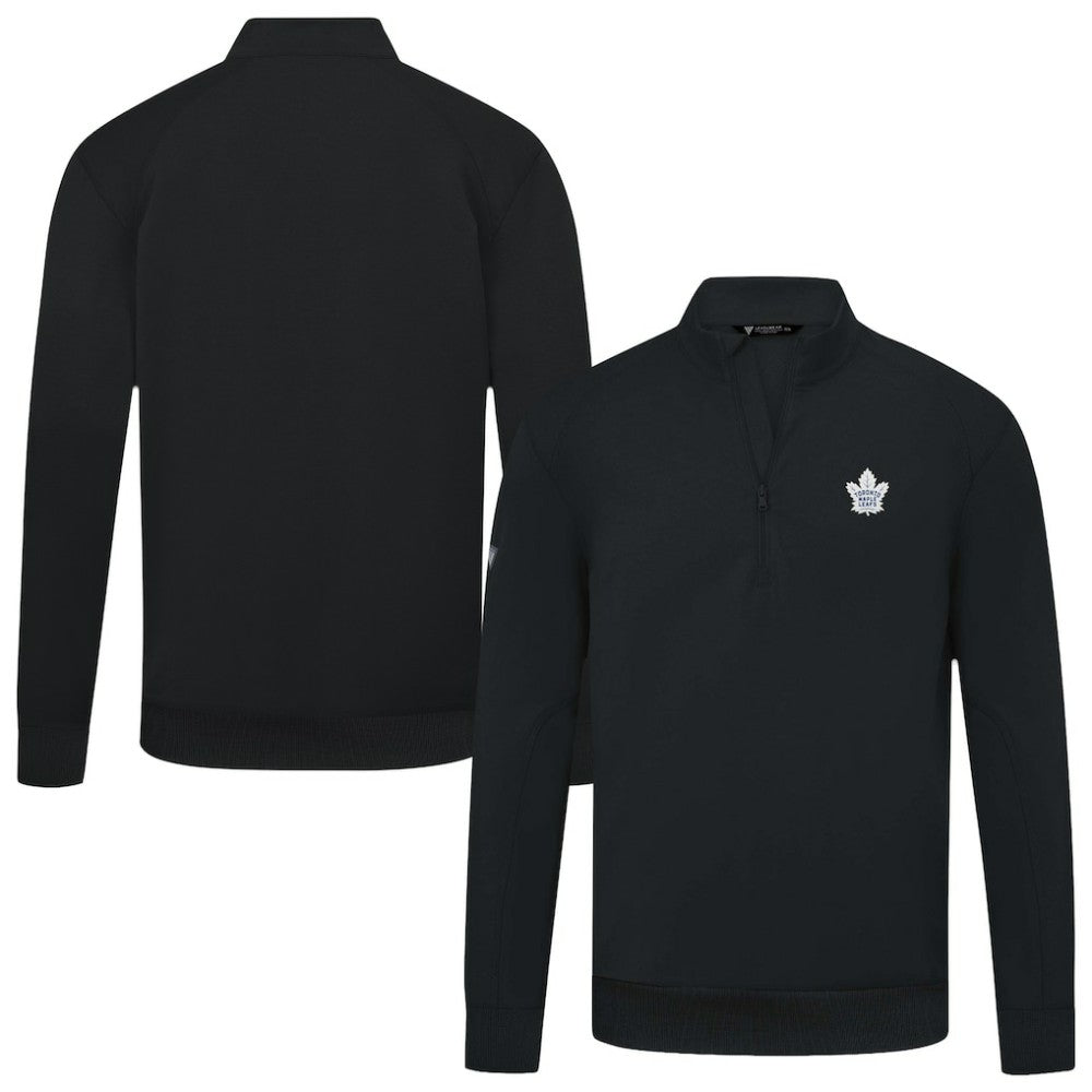 Toronto Maple Leafs Levelwear Upright Tri-Blend Quarter-Zip Pullover Sale