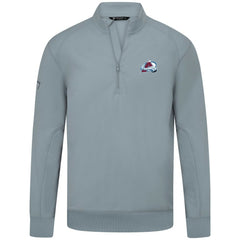Colorado Avalanche Levelwear Upright Tri-Blend Quarter-Zip Pullover On Sale