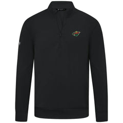 Minnesota Wild Levelwear Upright Tri-Blend Quarter-Zip Pullover Outlet
