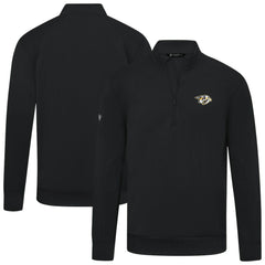 Nashville Predators Levelwear Upright Tri-Blend Quarter-Zip Pullover Discount