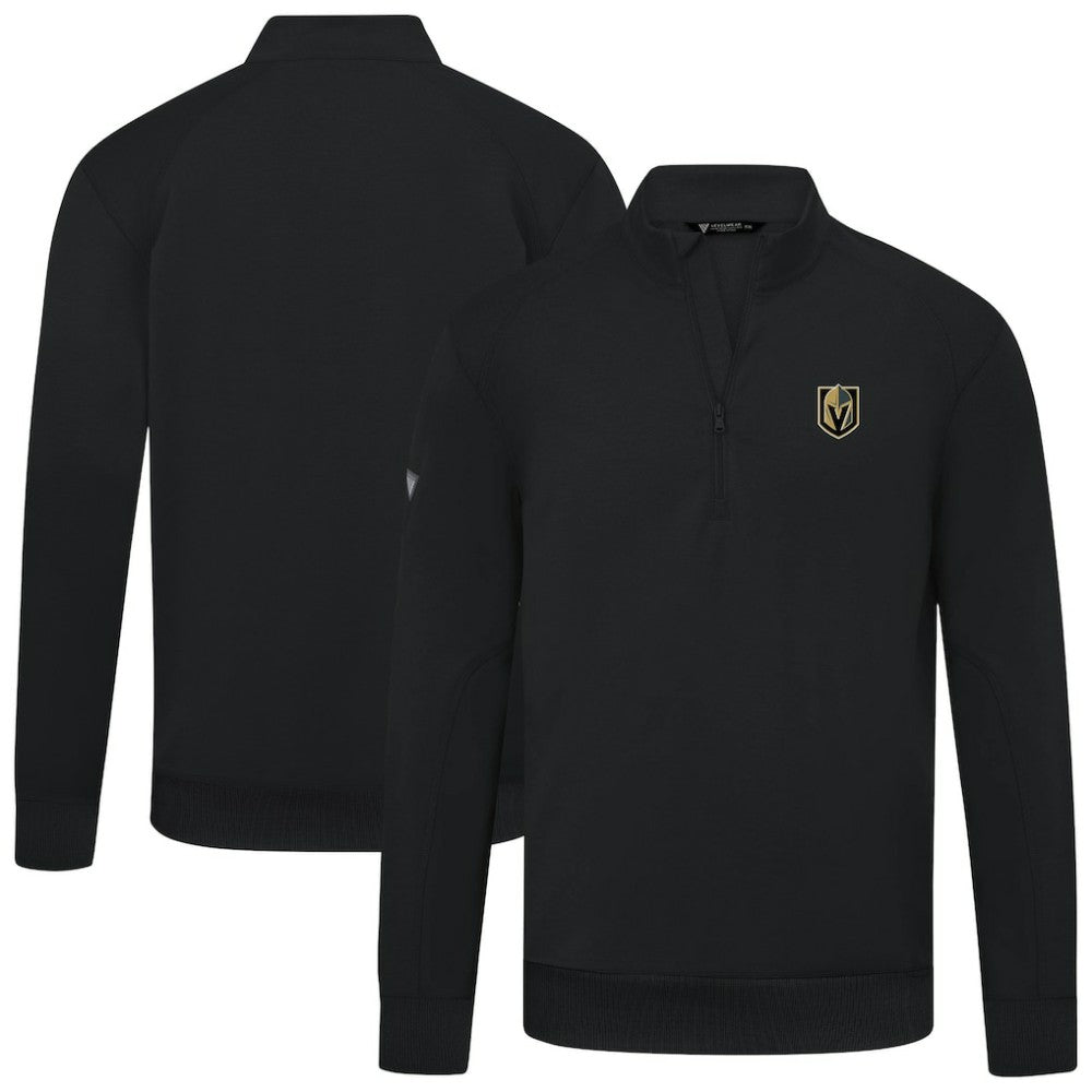 Vegas Golden Knights Levelwear Upright Tri-Blend Quarter-Zip Pullover Discount