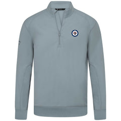 Winnipeg Jets Levelwear Upright Tri-Blend Quarter-Zip Pullover Outlet