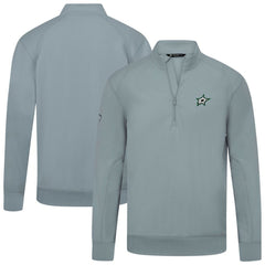 Dallas Stars Levelwear Upright Tri-Blend Quarter-Zip Pullover Outlet