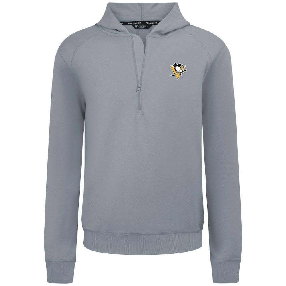Pittsburgh Penguins Levelwear Technic Quarter-Zip Pullover Hoodie Discount