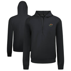 Minnesota Wild Levelwear Technic Quarter-Zip Pullover Hoodie Outlet