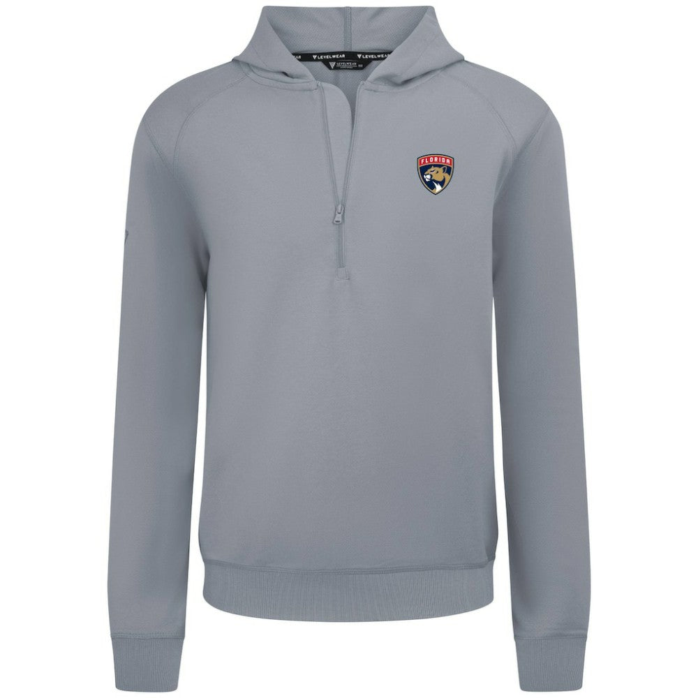 Florida Panthers Levelwear Technic Quarter-Zip Pullover Hoodie For Sale