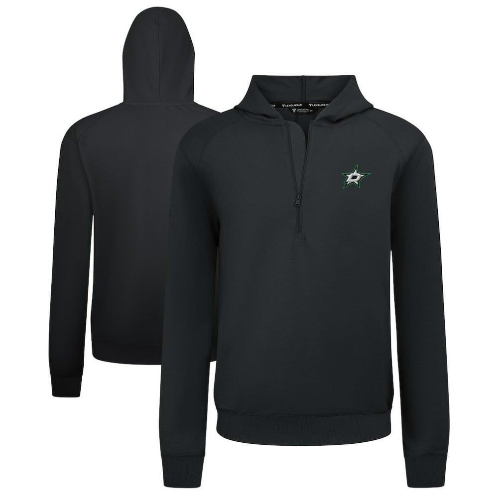 Dallas Stars Levelwear Technic Quarter-Zip Pullover Hoodie For Sale
