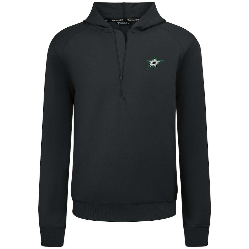 Dallas Stars Levelwear Technic Quarter-Zip Pullover Hoodie For Sale