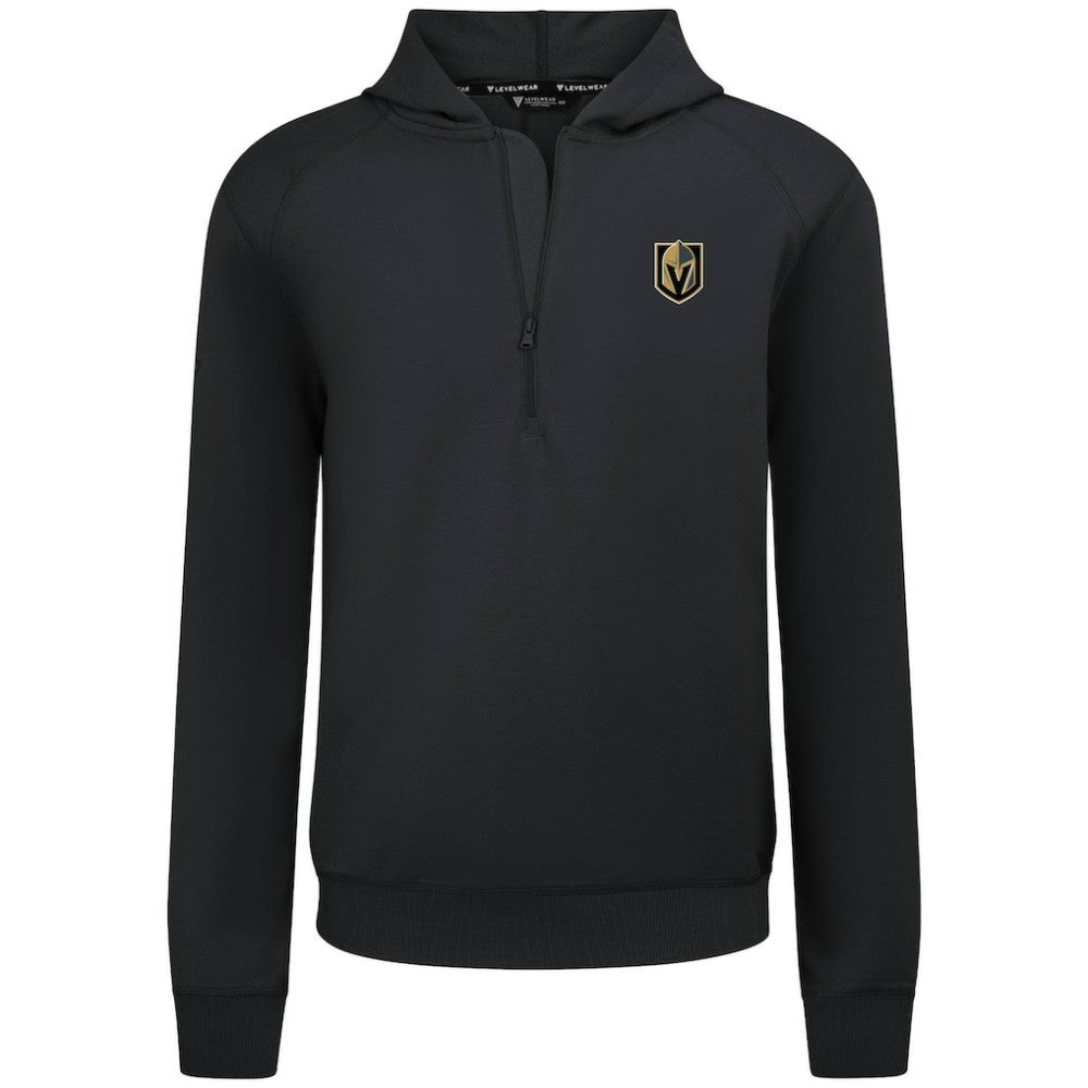 Vegas Golden Knights Levelwear Technic Quarter-Zip Pullover Hoodie Outlet