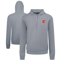 Calgary Flames Levelwear Technic Quarter-Zip Pullover Hoodie Sale