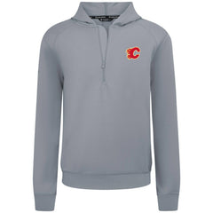 Calgary Flames Levelwear Technic Quarter-Zip Pullover Hoodie Sale