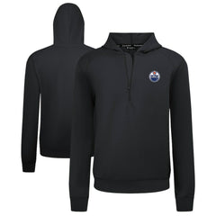 Edmonton Oilers Levelwear Technic Quarter-Zip Pullover Hoodie Outlet