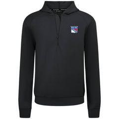New York Rangers Levelwear Technic Quarter-Zip Pullover Hoodie Sale