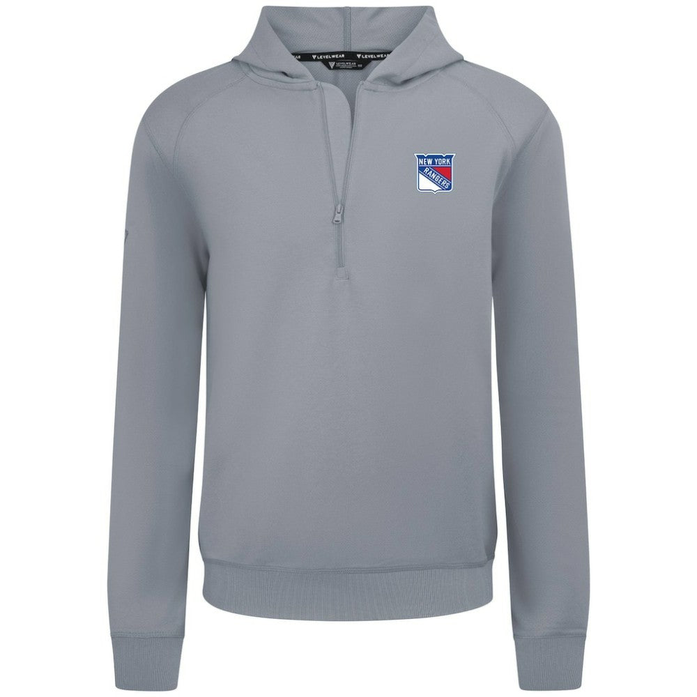 New York Rangers Levelwear Technic Quarter-Zip Pullover Hoodie Online