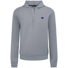 Edmonton Oilers Levelwear Technic Quarter-Zip Pullover Hoodie Discount