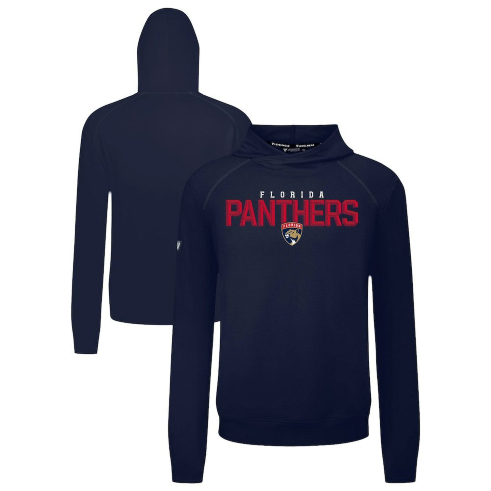 Florida Panthers Levelwear Mandate Carve Tri-Blend Pullover Hoodie For Sale