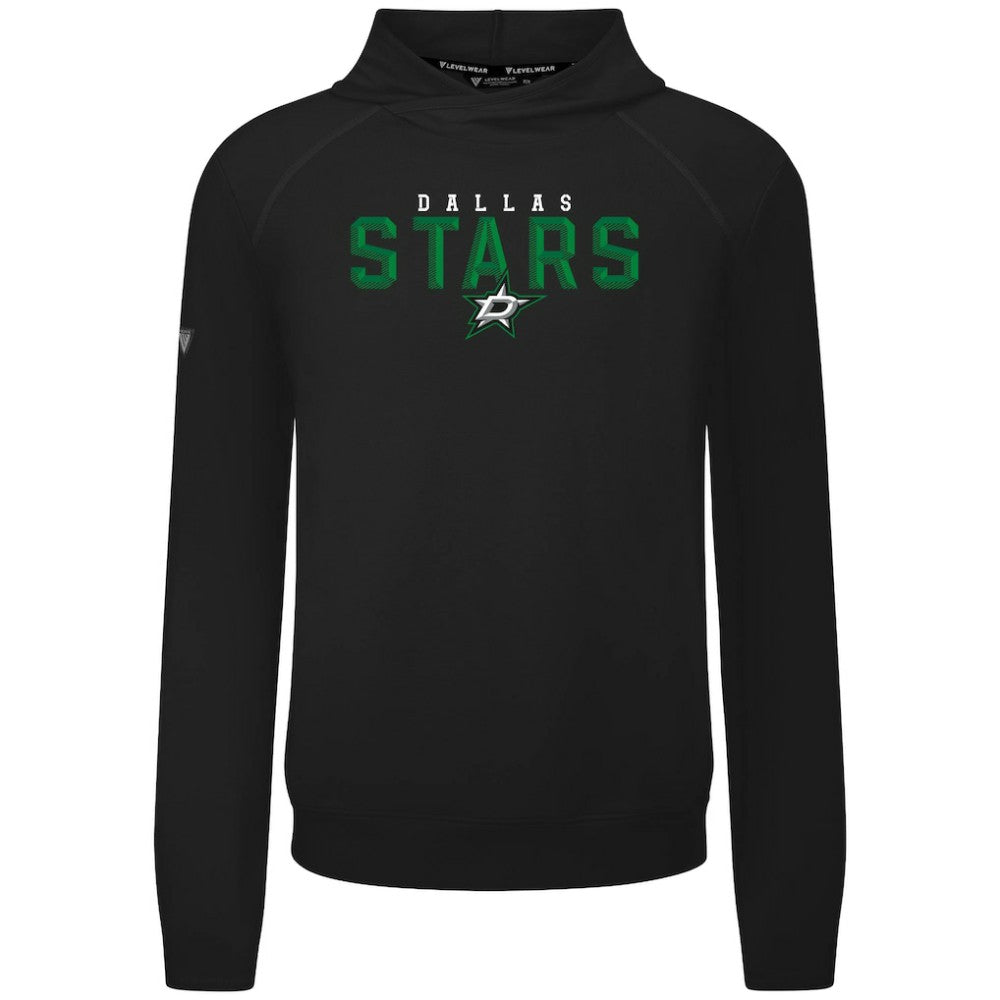 Dallas Stars Levelwear Mandate Carve Tri-Blend Pullover Hoodie Sale