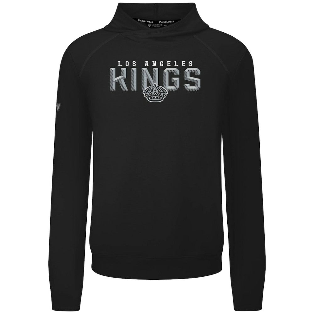 Los Angeles Kings Levelwear Mandate Carve Tri-Blend Pullover Hoodie Online