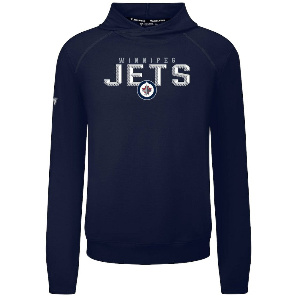 Winnipeg Jets Levelwear Mandate Carve Tri-Blend Pullover Hoodie Online