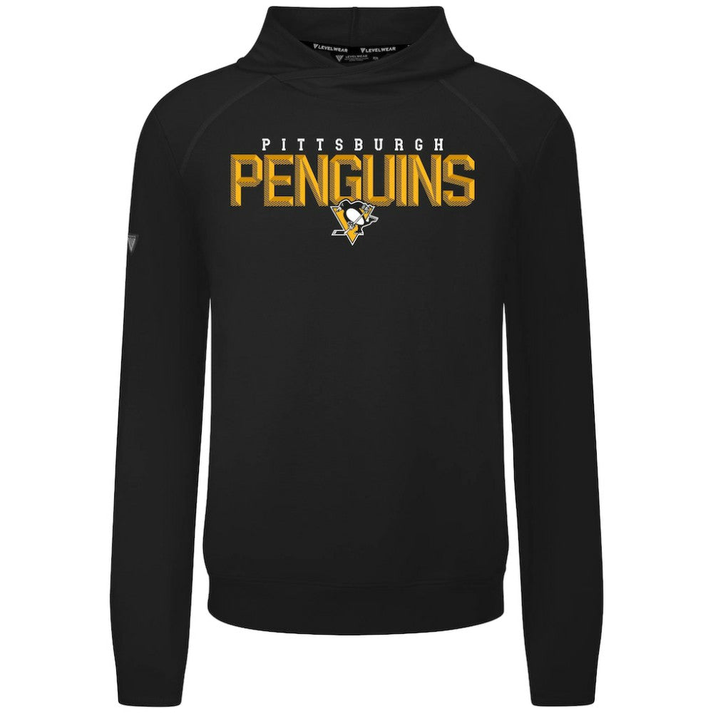 Pittsburgh Penguins Levelwear Mandate Carve Tri-Blend Pullover Hoodie Online