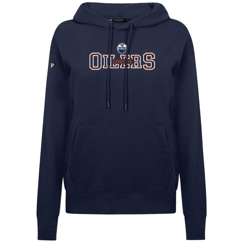 Edmonton Oilers Levelwear Women's Adorn Journey Pullover Hoodie On Sale