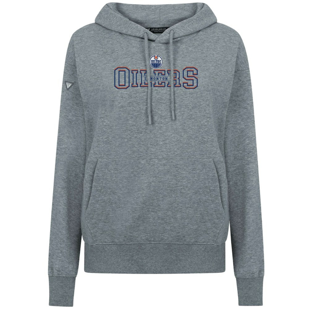 Edmonton Oilers Levelwear Women's Adorn Journey Pullover Hoodie Outlet
