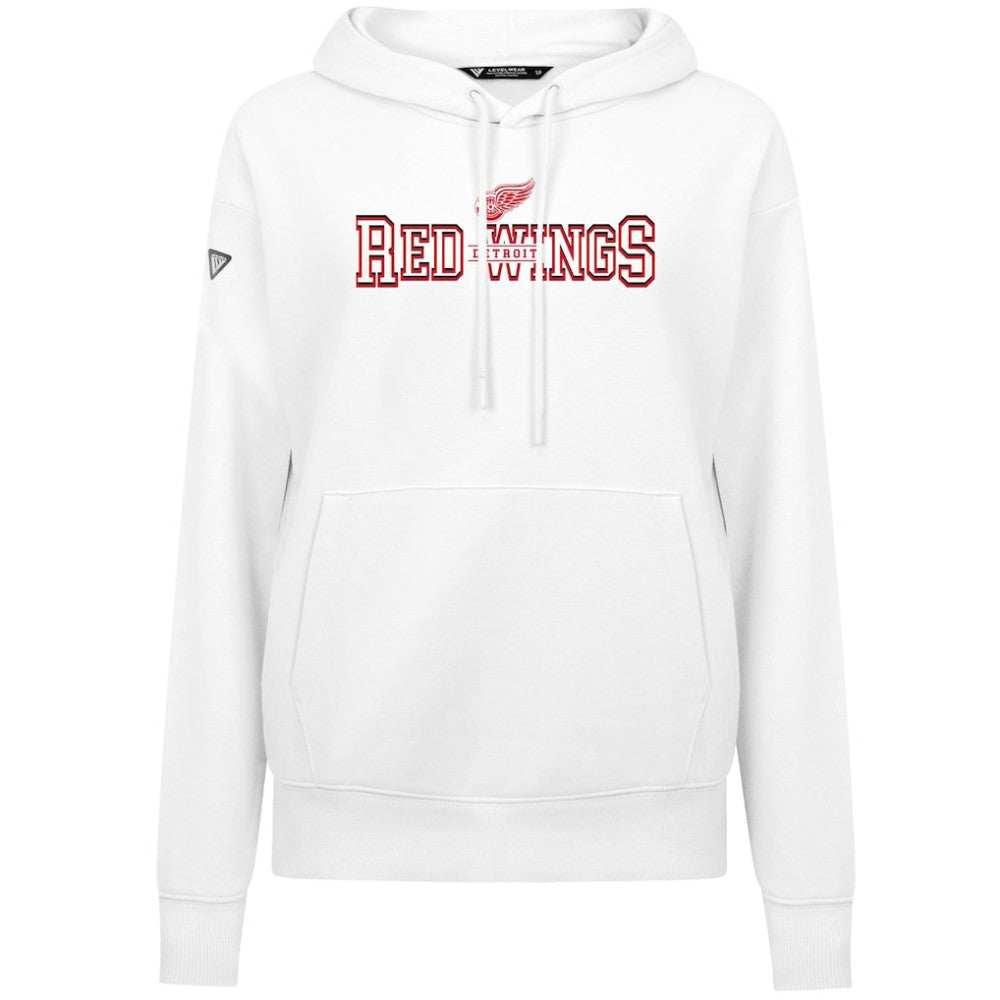 Detroit Red Wings Levelwear Women's Adorn Journey Pullover Hoodie Outlet