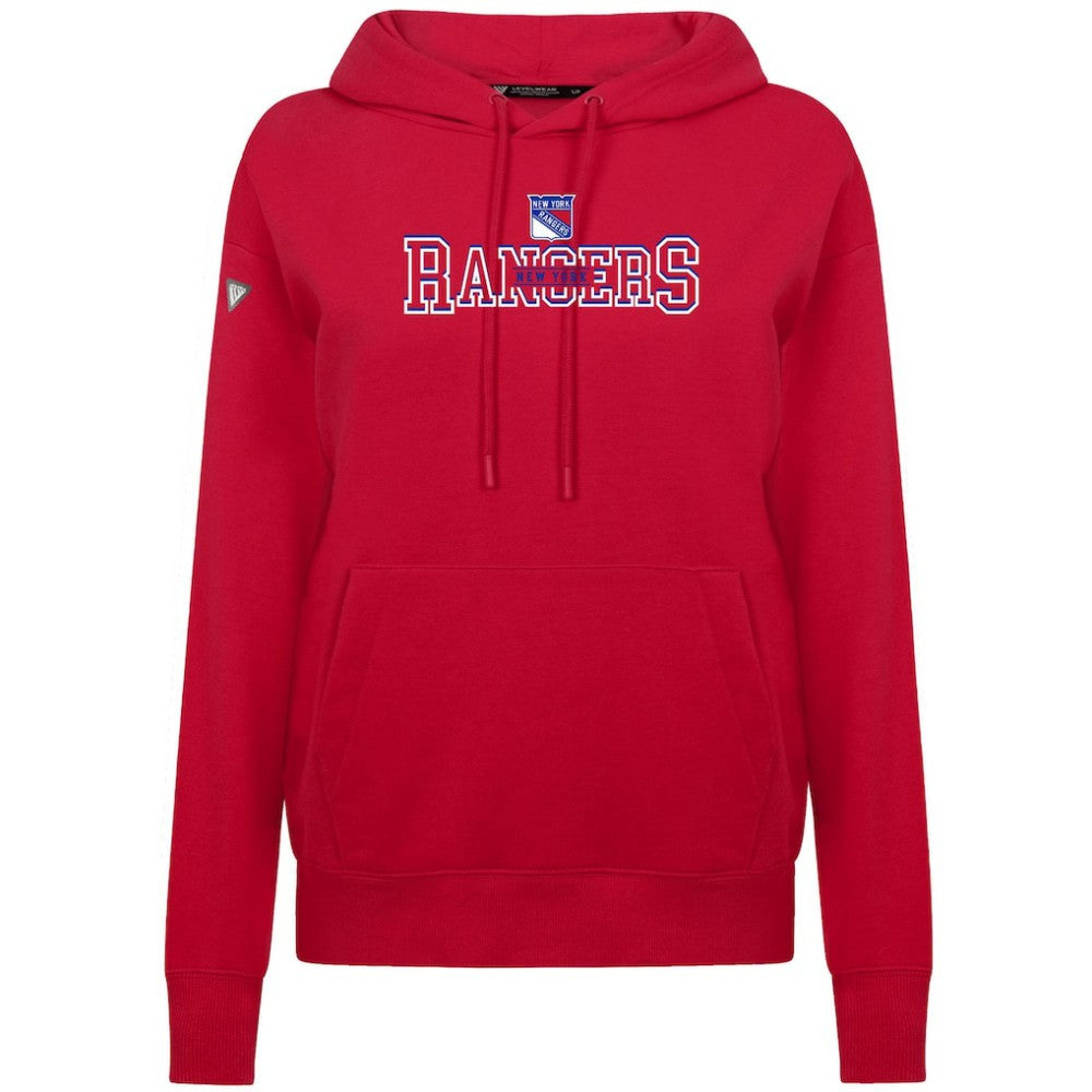 New York Rangers Levelwear Women's Adorn Journey Pullover Hoodie On Sale