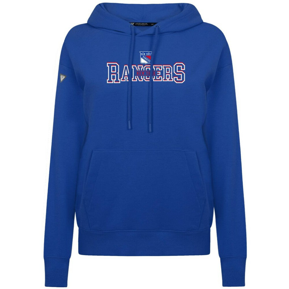 New York Rangers Levelwear Women's Adorn Journey Pullover Hoodie On Sale