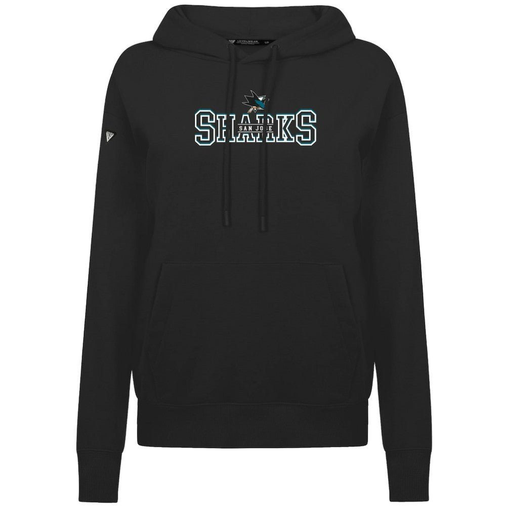 San Jose Sharks Levelwear Women's Adorn Journey Pullover Hoodie Outlet