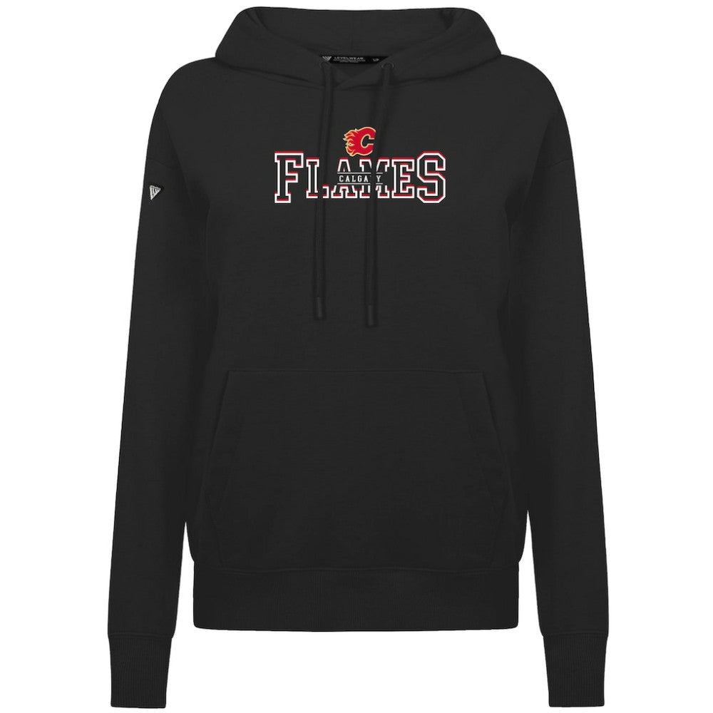 Calgary Flames Levelwear Women's Adorn Journey Pullover Hoodie Discount
