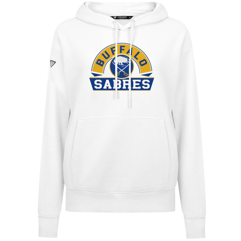 Buffalo Sabres Levelwear Women's Adorn Banner Arch Pullover Hoodie For Sale