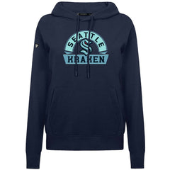 Seattle Kraken Levelwear Women's Adorn Banner Arch Pullover Hoodie Outlet