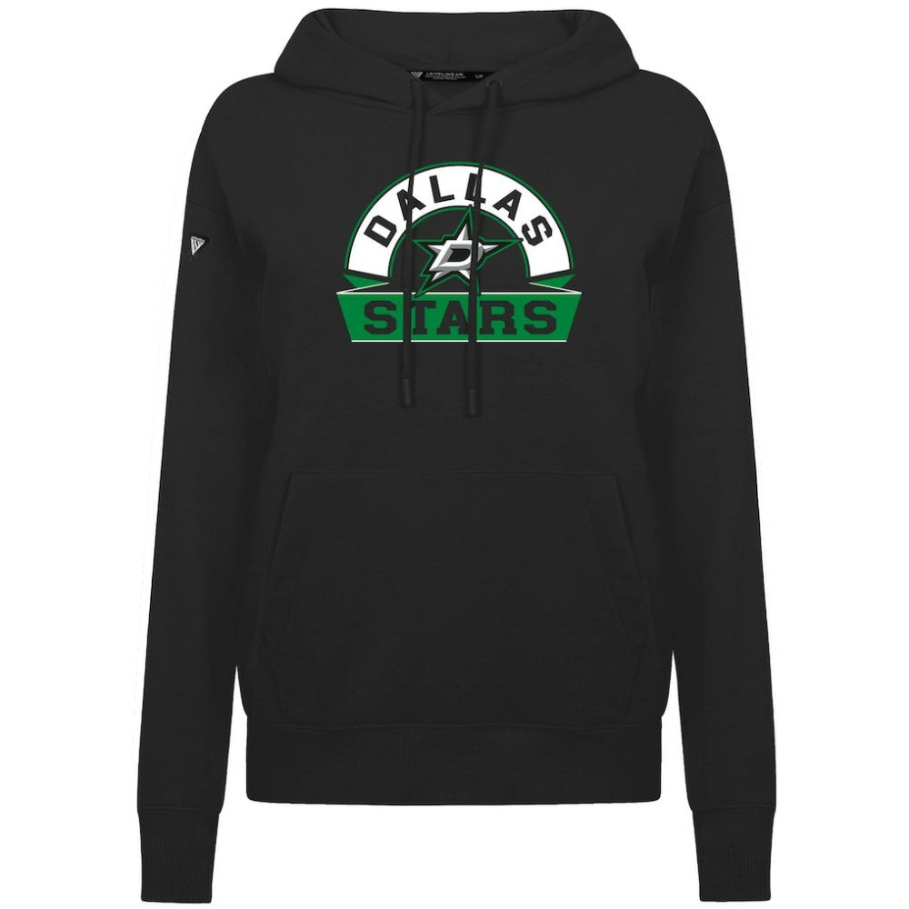 Dallas Stars Levelwear Women's Adorn Banner Arch Pullover Hoodie Online
