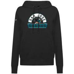 San Jose Sharks Levelwear Women's Adorn Banner Arch Pullover Hoodie Sale