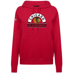 Chicago Blackhawks Levelwear Women's Adorn Banner Arch Pullover Hoodie Online