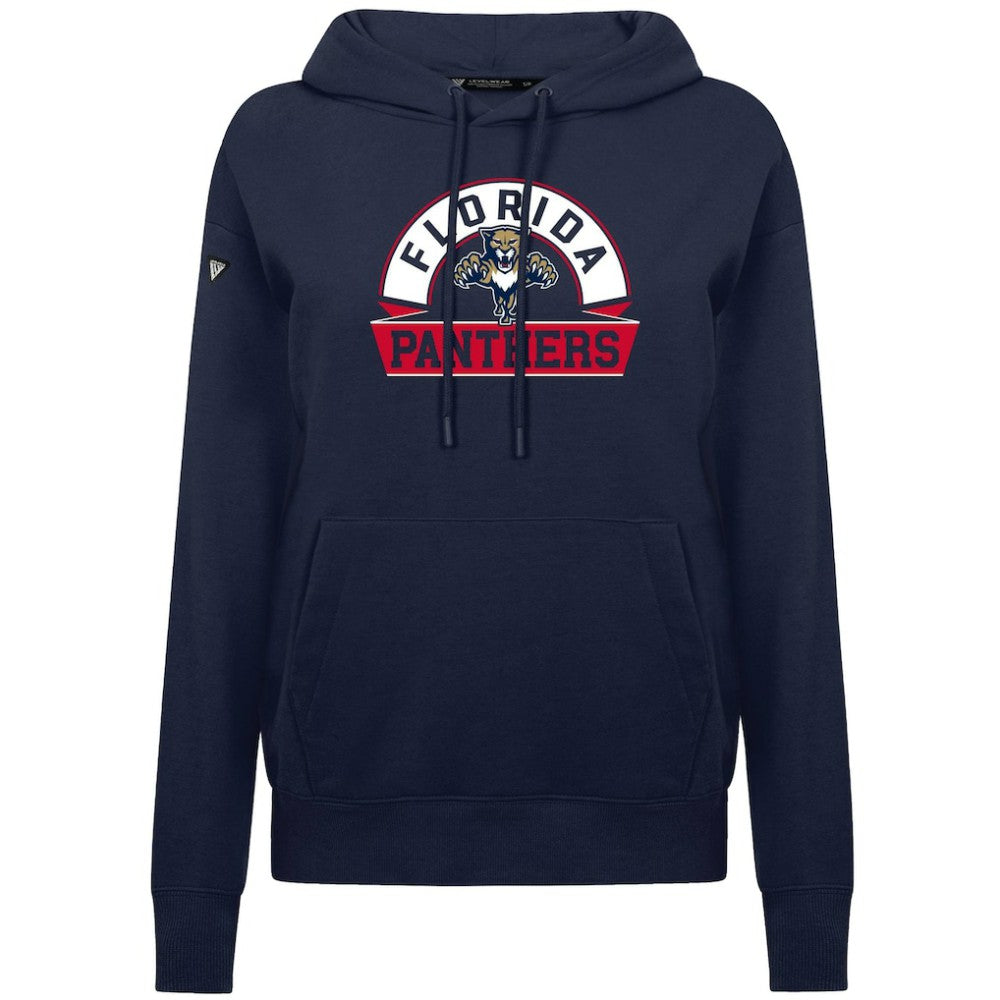 Florida Panthers Levelwear Women's Adorn Banner Arch Pullover Hoodie Discount