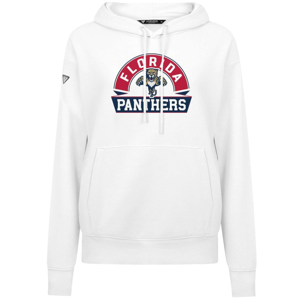 Florida Panthers Levelwear Women's Adorn Banner Arch Pullover Hoodie Discount
